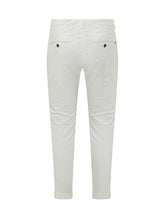 DONDUP - Pantalone Gaubert - Bianco - LIDIASHOPPING® - Official Website