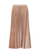 FABIANA FILIPPI - Gonna Midi Plissettata - Beige - LIDIASHOPPING® - Official Website