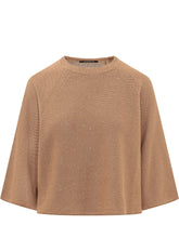 FABIANA FILIPPI - Boxy Short Sleeve Knit Top - - LIDIASHOPPING® - Official Website