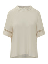 FABIANA FILIPPI - Top with Sleeve Inserts - White | Lidia Shopping ® | Official Website