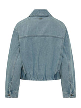 MICHAEL MICHAEL KORS - Denim Bomber Jacket - Blu - LIDIASHOPPING® - Official Website