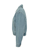 MICHAEL MICHAEL KORS - Denim Bomber Jacket - Blu - LIDIASHOPPING® - Official Website