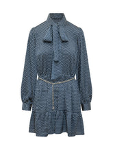 MICHAEL MICHAEL KORS - Abito Mini a Pois - Blu | Lidia Shopping | Official Website