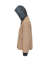 HERNO - Giacca con Cappuccio e Bottoni - Marrone - LIDIASHOPPING® - Official Website