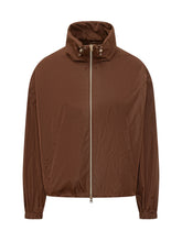 HERNO - Short Jacket with Zip and High Neck - Brown - LIDIASHOPPING® - Official Website