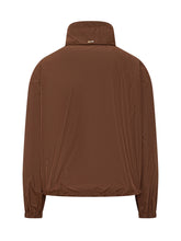 HERNO - Short Jacket with Zip and High Neck - Brown - LIDIASHOPPING® - Official Website