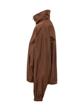 HERNO - Short Jacket with Zip and High Neck - Brown - LIDIASHOPPING® - Official Website