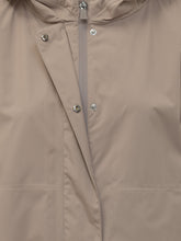 HERNO - A-shape Hooded Jacket - Beige - LIDIASHOPPING® - Official Website