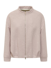 HERNO - Giacca Cappa con Zip e Paillettes - Rosa - LIDIASHOPPING® - Official Website