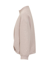HERNO - Giacca Cappa con Zip e Paillettes - Rosa - LIDIASHOPPING® - Official Website