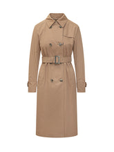 HERNO - Trench Impermeabile con Cintura - Marrone - LIDIASHOPPING® - Official Website