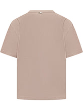 HERNO - T-shirt con Strass e Stampa Frontale - Rosa - LIDIASHOPPING® - Official Website