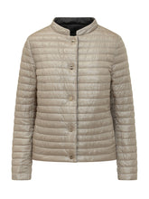 HERNO - Short Quilted Puffer Jacket with Buttons - Blue - LIDIASHOPPING® - Official Website