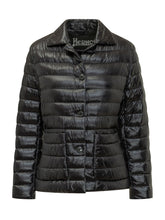 HERNO - Quilted Puffer Jacket with Shirt Collar - Black - LIDIASHOPPING® - Official Website