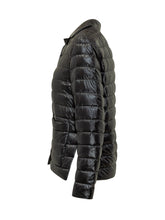 HERNO - Quilted Puffer Jacket with Shirt Collar - Black - LIDIASHOPPING® - Official Website