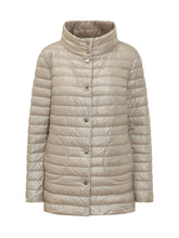 HERNO - Mid-Length Quilted Down Jacket - Beige - LIDIASHOPPING® - Official Website