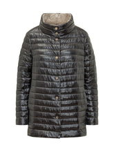 HERNO - Mid-Length Quilted Down Jacket - Black - LIDIASHOPPING® - Official Website