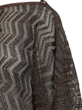 MISSONI - Cropped Metallic Knit Top - Brown - LIDIASHOPPING® - Official Website