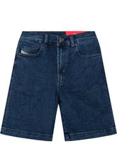 DIESEL KIDS - Bermuda in Denim Cinque Tasche - Blu | Lidia Shopping ® | Official Website
