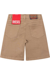 DIESEL KIDS - Five Pocket Shorts - Beige - LIDIASHOPPING® - Official Website
