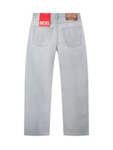DIESEL KIDS - Straight Leg Five Pocket Jeans - Blue | Lidia Shopping | Official Website