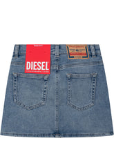 DIESEL KIDS - Short Denim Skirt - Blue | Lidia Shopping | Official Website