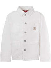 DIESEL KIDS - Jacket with Patch Pockets - White - LIDIASHOPPING® - Official Website