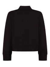 DIESEL KIDS - Zip Sweatshirt with Logo - Black | Lidia Shopping | Official Website