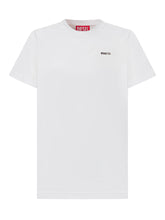 DIESEL KIDS - T-shirt with Small Logo - White - LIDIASHOPPING® - Official Website