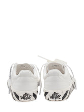 OFF-WHITE - Sneakers Vulcanized con Lacci e Stampa - Bianco | Lidia Shopping | Official Website