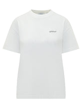 OFF-WHITE - Arrow Glowing Flower T-shirt - White - LIDIASHOPPING® - Official Website