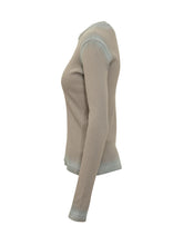OFF-WHITE - Top a Costine Maniche Lunghe con Logo - Verde | Lidia Shopping | Official Website