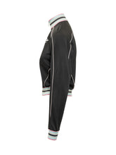 OFF-WHITE - Track Jacket with Zip and High Neck - Black - LIDIASHOPPING® - Official Website