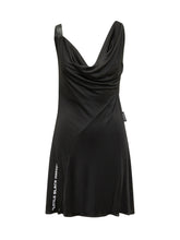 OFF-WHITE - Fluid Jersey Little Dress - Black - LIDIASHOPPING® - Official Website