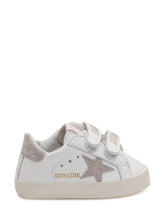 GOLDEN GOOSE KIDS - Baby School Nappa - Bianco | Lidia Shopping | Official Website
