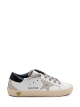 GOLDEN GOOSE KIDS - Super-Star Leather - Bianco - LIDIASHOPPING® - Official Website