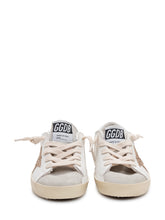 GOLDEN GOOSE KIDS - Super Star Leather - White - LIDIASHOPPING® - Official Website
