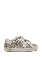 GOLDEN GOOSE KIDS - Old School Glitter - Argento | Lidia Shopping | Official Website