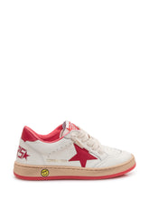 GOLDEN GOOSE KIDS - Ballstar Nappa Upper - White - LIDIASHOPPING® - Official Website