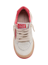 GOLDEN GOOSE KIDS - Ballstar Nappa Upper - White - LIDIASHOPPING® - Official Website