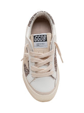 GOLDEN GOOSE KIDS - May Leather And Glitt - White - LIDIASHOPPING® - Official Website