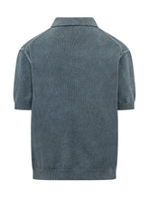 DSQUARED2 - Knit Polo with Buttons and Pocket - Blue - LIDIASHOPPING® - Official Website