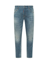 DSQUARED2 - Skater Jeans with Pockets - Blue - LIDIASHOPPING® - Official Website