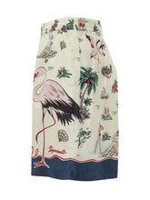 DSQUARED2 - Bermuda con Stampa Grafica e Vita Elastica - Giallo | Lidia Shopping | Official Website