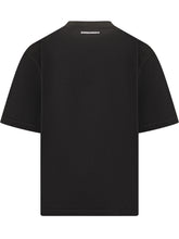 DSQUARED2 - T-shirt Iconique Loose Fit con Stampa Logo - Nero - LIDIASHOPPING® - Official Website