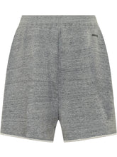 DSQUARED2 - Shorts con Stampa Frontale - Grigio - LIDIASHOPPING® - Official Website