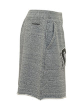 DSQUARED2 - Shorts con Stampa Frontale - Grigio - LIDIASHOPPING® - Official Website