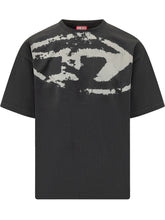 DIESEL - Graphic Print T-Shirt - Black - LIDIASHOPPING® - Official Website