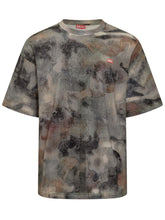 DIESEL - Diesel T-BOXT-V7 T-shirt with Abstract Print - Multicolor - LIDIASHOPPING® - Official Website