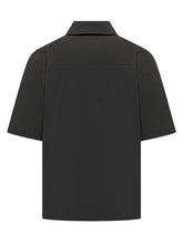 DIESEL - Short Sleeve Open Collar Shirt - Black - LIDIASHOPPING® - Official Website